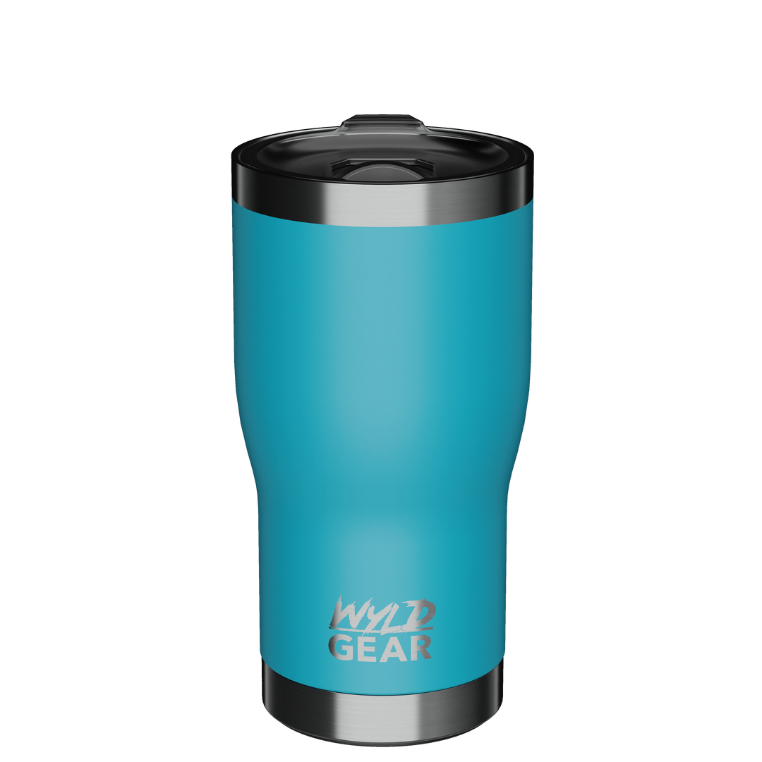 20 oz Tumbler Wyld Gear Cup 20 oz_Front_Teal