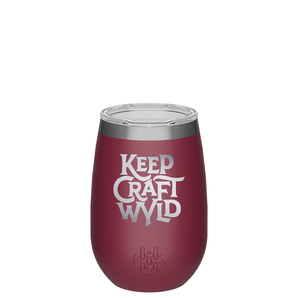 WYOMING CRAFT BREWER’S GUILD - 12oz Wyld Whiskey & Wine Tumbler