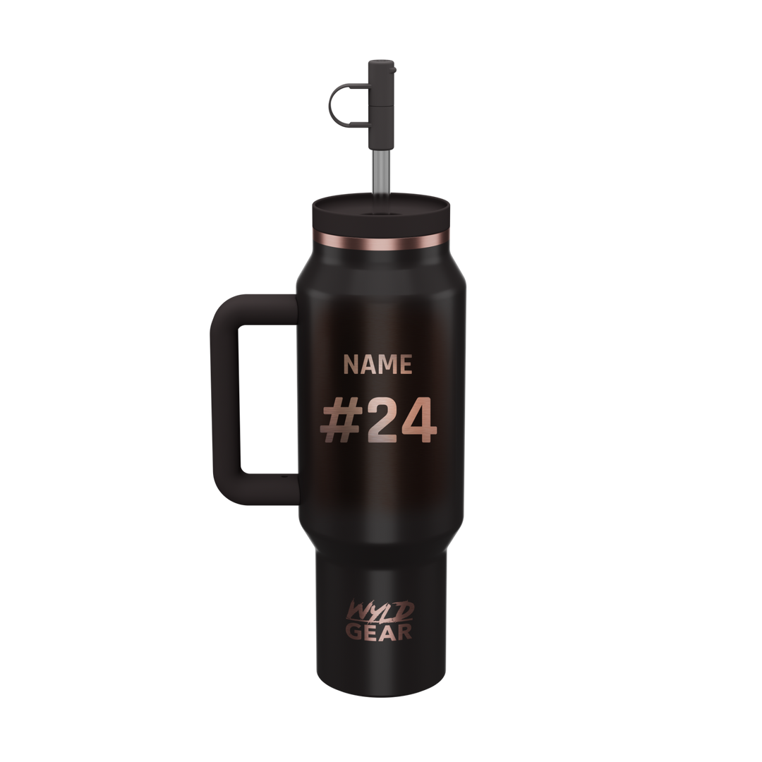 Crush Baseball Logo -  40oz Wyld Syde Travel Tumbler