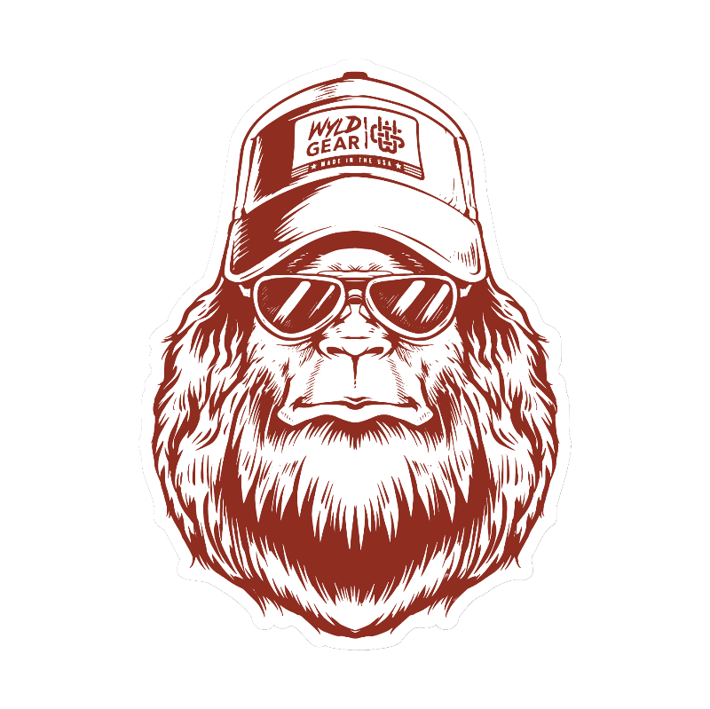 WYLD MAN STICKER - Wyld Gear