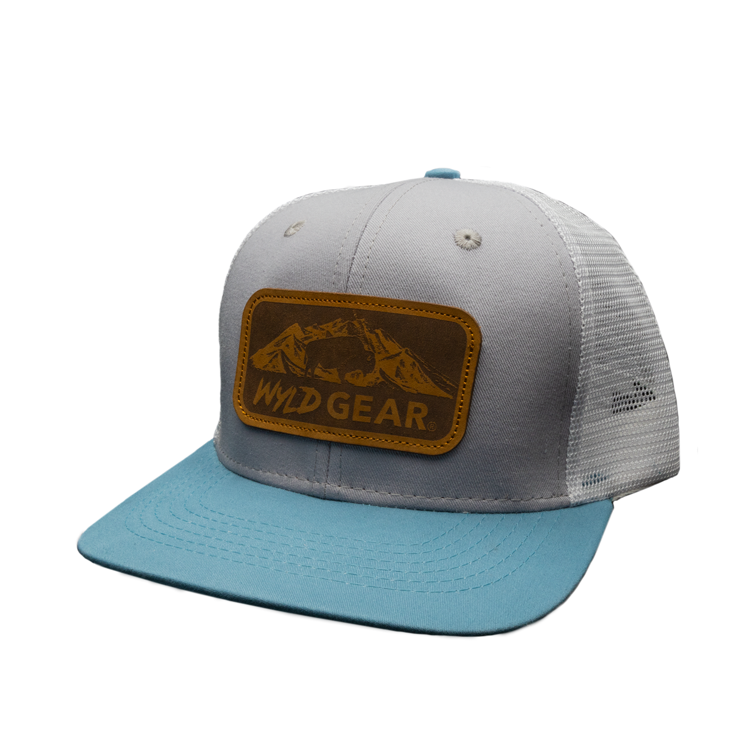 BUFFALO PATCH - BLUE SNAPBACK HAT