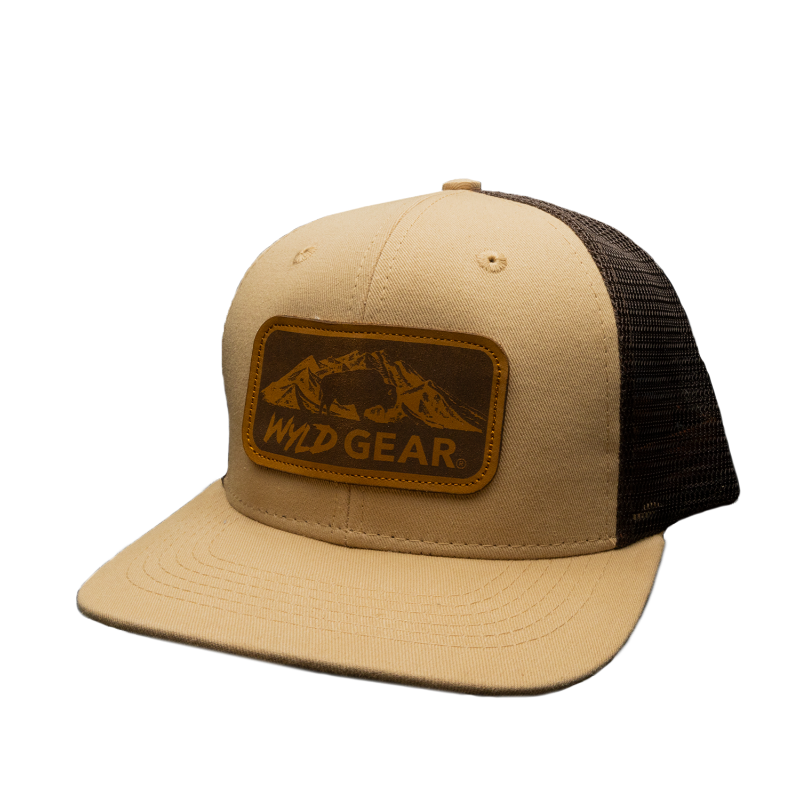 BUFFALO PATCH - BROWN SNAPBACK HAT