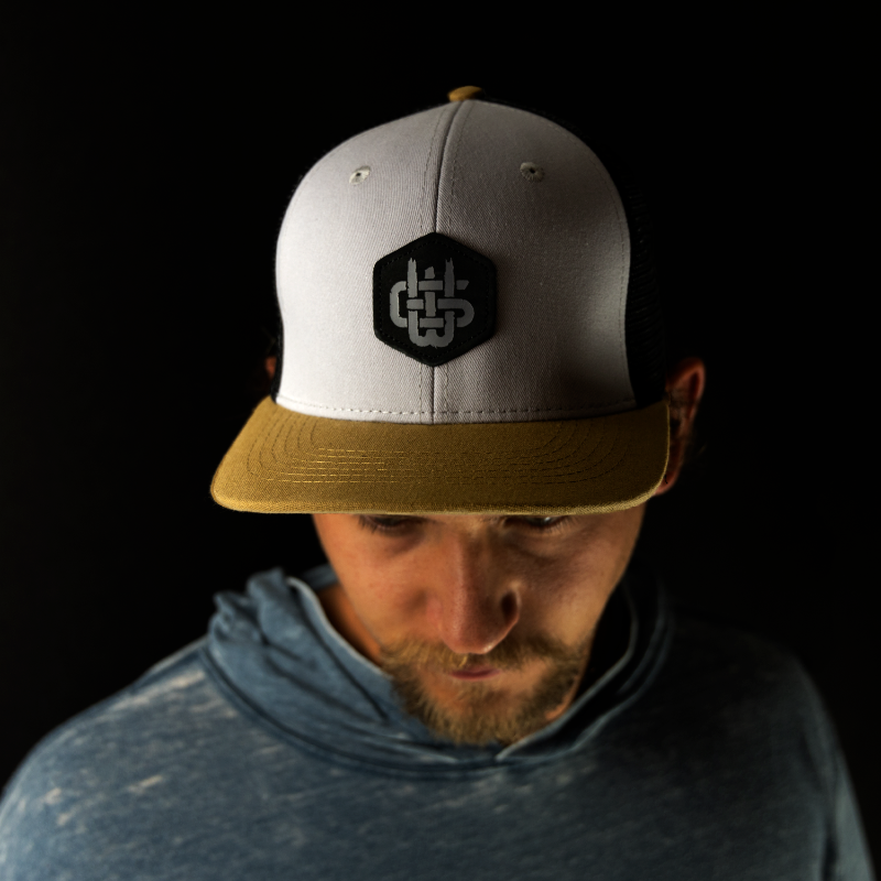 HEX - GOLD / GREY SNAPBACK HAT